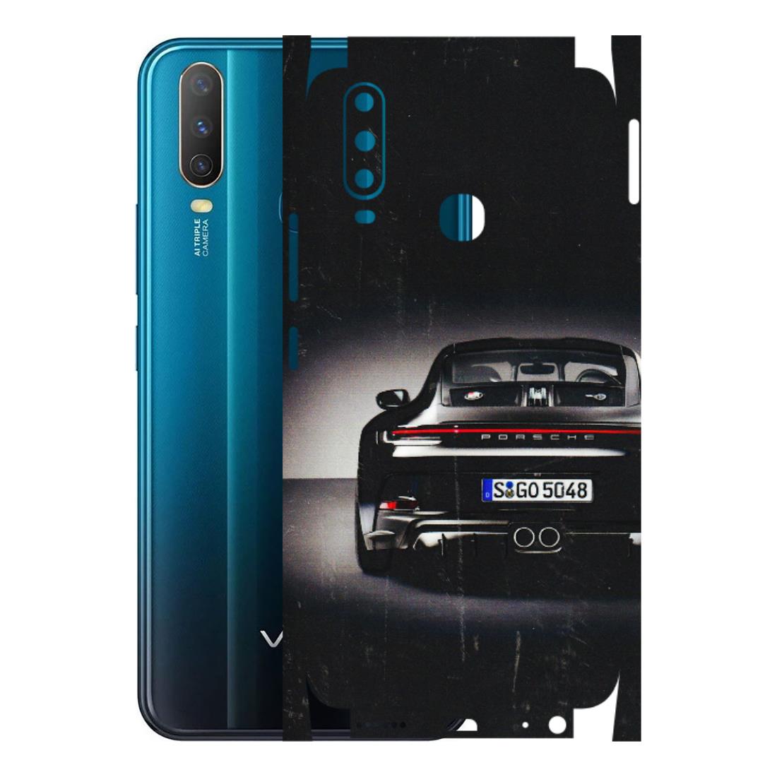 VIVO Y Series Phone Skins (All Models) - New Black Porsche GT3 - 3D Embossed Finish (L-327) Vivo Y15