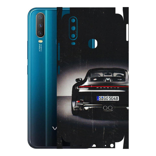VIVO Y Series Phone Skins (All Models) - New Black Porsche GT3 - 3D Embossed Finish (L-327) Vivo Y15