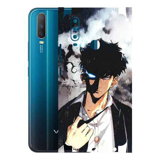 VIVO Y Series Phone Skins (All Models) - Sung Jinwoo Manhwa Anime - 3D Embossed Finish (L-328) Vivo Y15