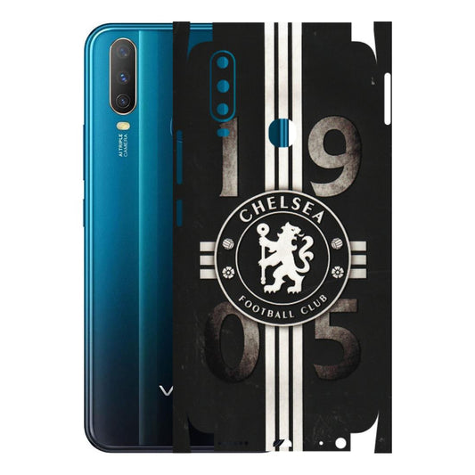 VIVO Y Series Phone Skins (All Models) - Chelsea Fan Club - 3D Embossed Finish (L-36) Vivo Y15