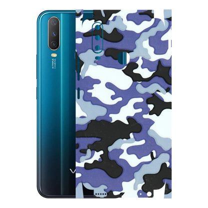 VIVO Y Series Phone Skins (All Models) - Powerfull Military Camoflauge - 3D Embossed Finish (L-49) Vivo Y15