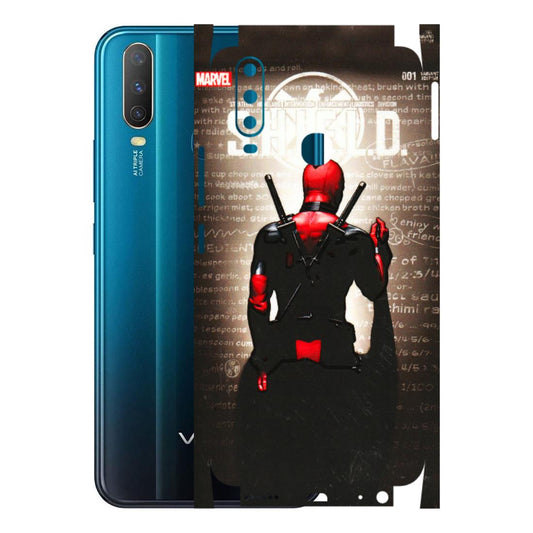 VIVO Y Series Phone Skins (All Models) - Deadpool - 3D Embossed Finish (L-56) Vivo Y15