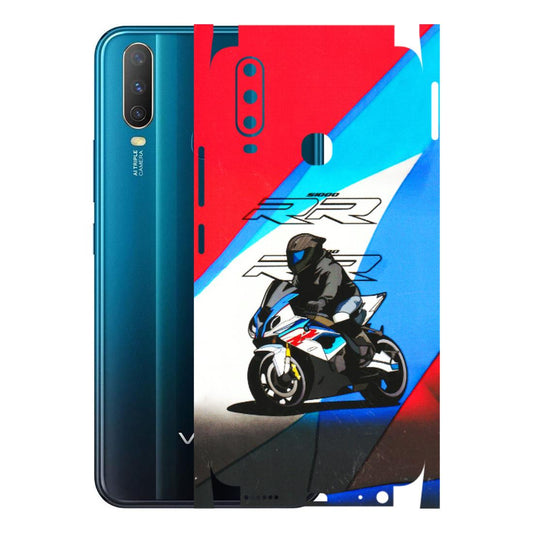 VIVO Y Series Phone Skins (All Models) - Bikers Love - 3D Embossed Finish (L-58) Vivo Y15