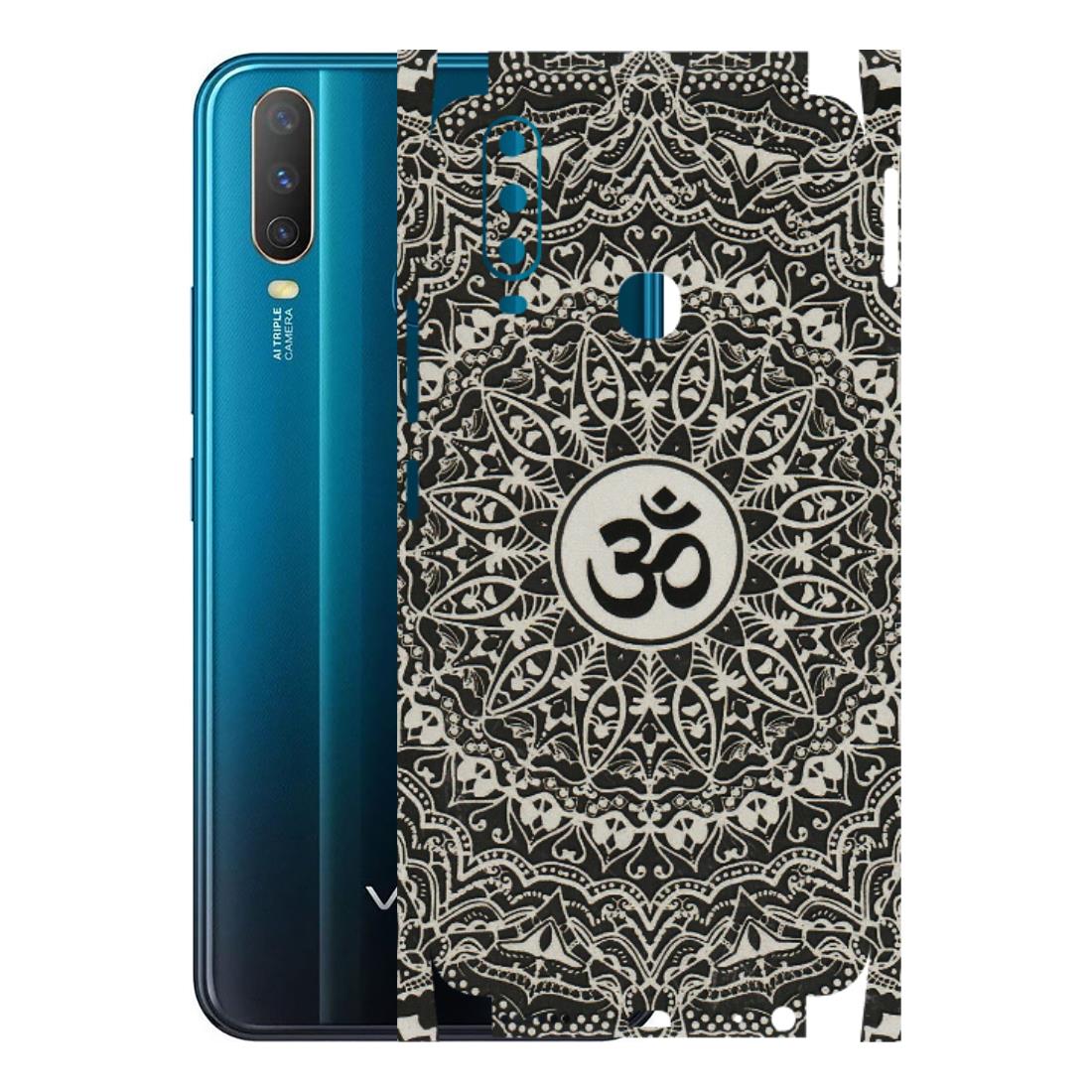 VIVO Y Series Phone Skins (All Models) - Aum Elegant Mandala - 3D Embossed Finish (L-62) Vivo Y15