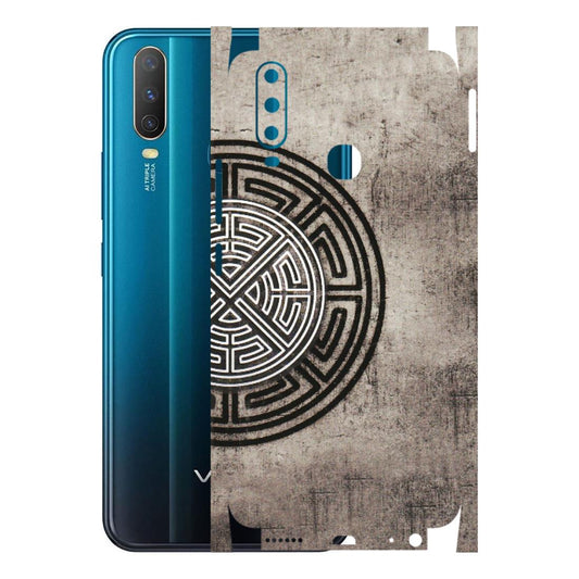 VIVO Y Series Phone Skins (All Models) - Mysterious Circular Design - 3D Embossed Finish (L-63) Vivo Y15