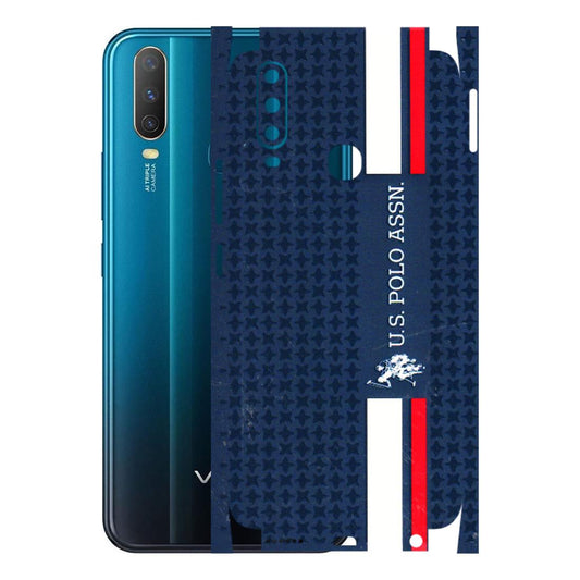 VIVO Y Series Phone Skins (All Models) - US POLO Designer Brand - 3D Embossed Finish (L-65) Vivo Y15