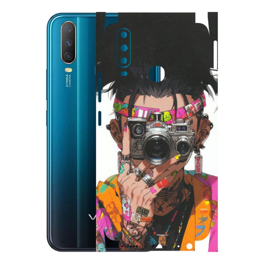 VIVO Y Series Phone Skins (All Models) - Camera Lover Girl - Matte Finish (M-09) Vivo Y15