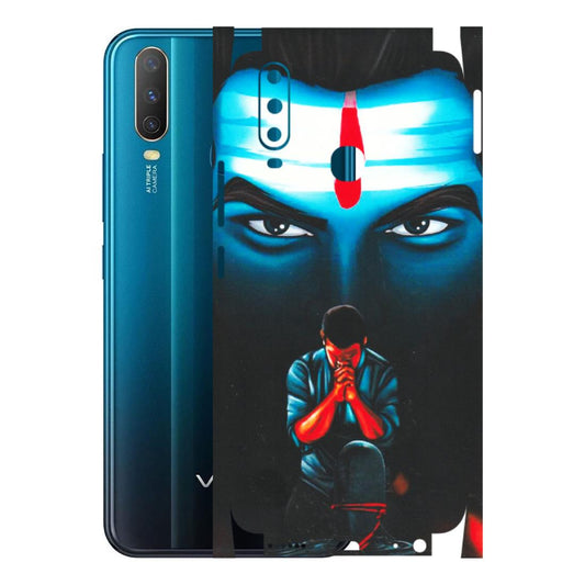 VIVO Y Series Phone Skins (All Models) - Mahakal Bhakt - Matte Finish (M-112) Vivo Y15