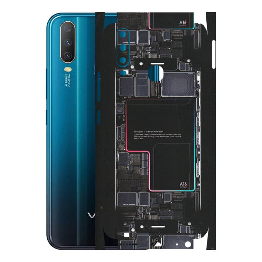 VIVO Y Series Phone Skins (All Models) - Motherboard Circuit Layout - Matte Finish (M-117) Vivo Y15