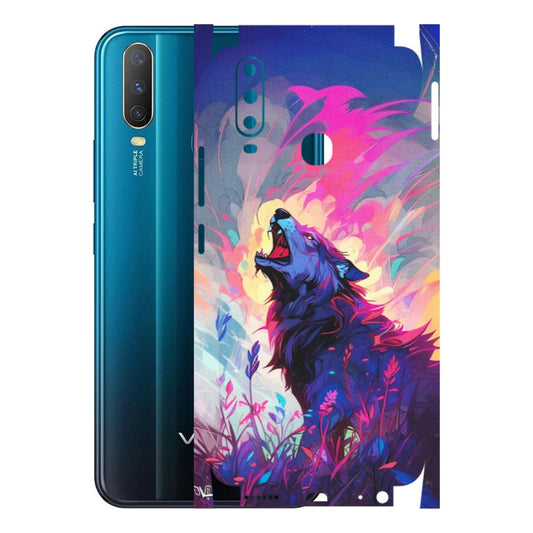 VIVO Y Series Phone Skins (All Models) - New Wild Wolf Abstract - Matte Finish (M-125) Vivo Y15