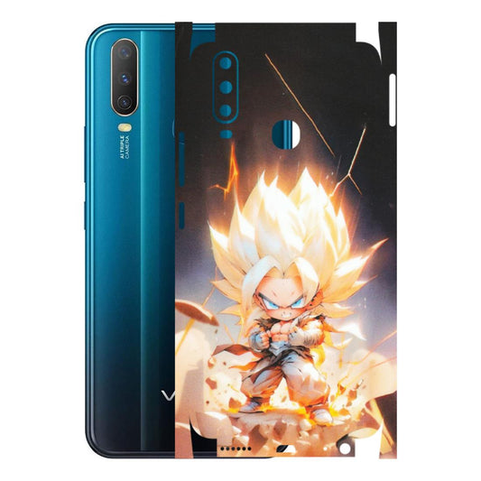 VIVO Y Series Phone Skins (All Models) - Goku Dragon Cute Anime - Matte Finish (M-131) Vivo Y15