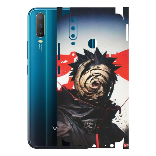 VIVO Y Series Phone Skins (All Models) - Obito Uchiha Cool Anime - Matte Finish (M-134) Vivo Y15