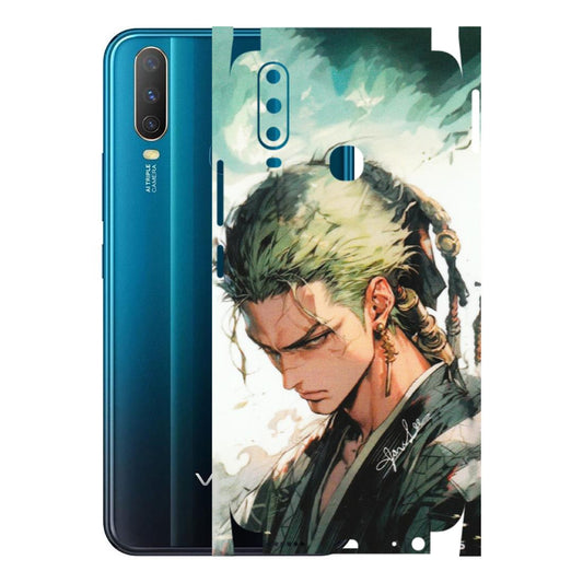 VIVO Y Series Phone Skins (All Models) - New Roronoa Zoro One Picece Anime - Matte Finish (M-140) Vivo Y15