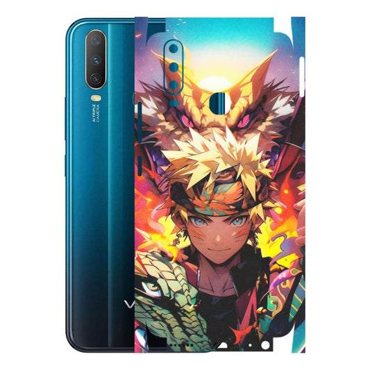 VIVO Y Series Phone Skins (All Models) - Angry Naruto Anime - Matte Finish (M-148) Vivo Y15