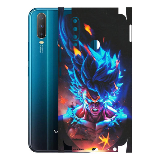 VIVO Y Series Phone Skins (All Models) - Angry Goku Dragon Ball Anime - Matte Finish (M-150) Vivo Y15