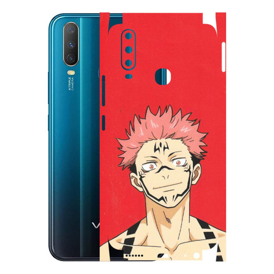 VIVO Y Series Phone Skins (All Models) - Ryomen Sukuna Fun Anime - Matte Finish (M-153) Vivo Y15