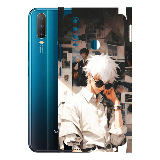 VIVO Y Series Phone Skins (All Models) - Gojo Satoru Jujustu Kaisen Anime - Matte Finish (M-156) Vivo Y15