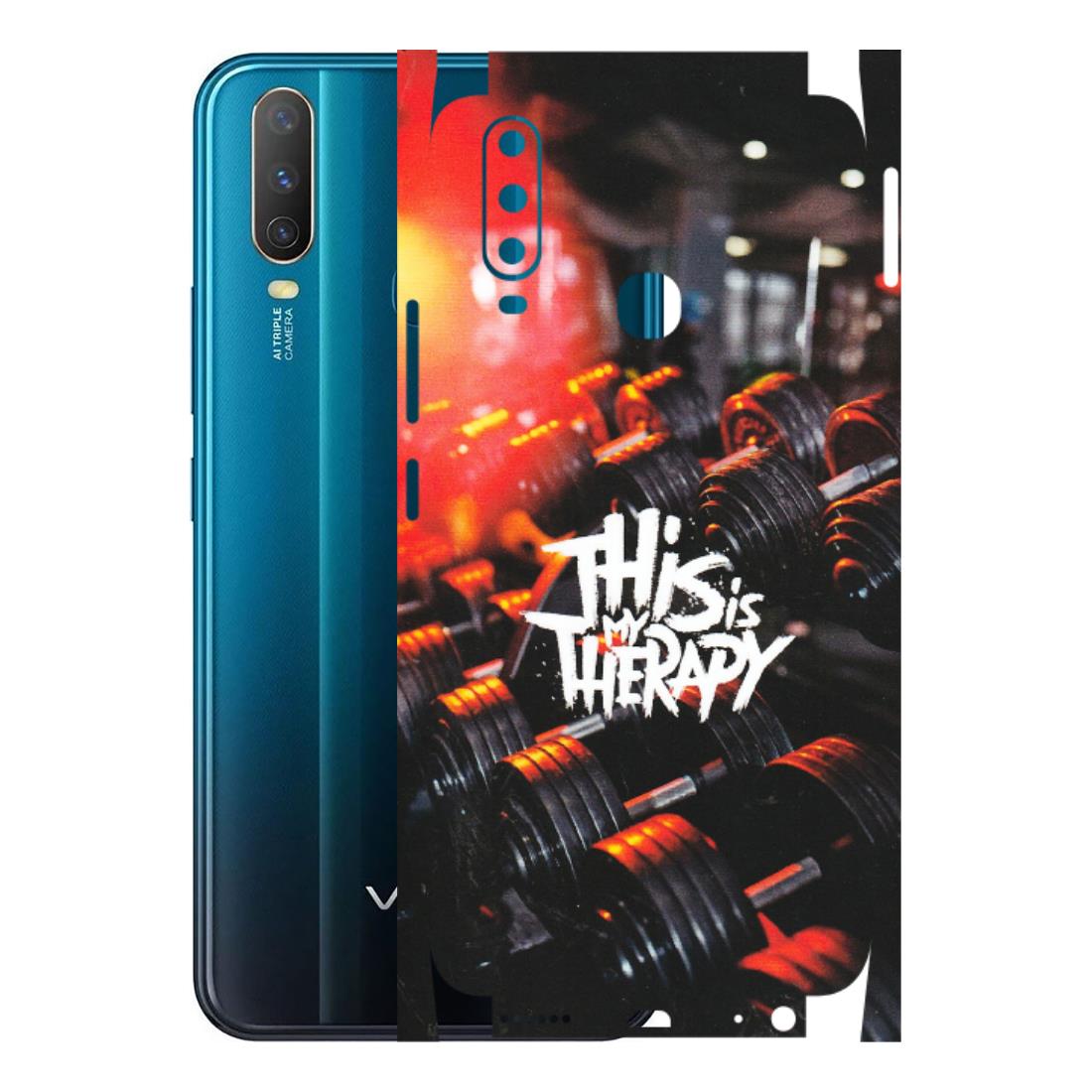 VIVO Y Series Phone Skins (All Models) - GYM Lover Therapy - Matte Finish (M-160) Vivo Y15