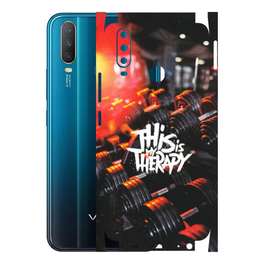 VIVO Y Series Phone Skins (All Models) - GYM Lover Therapy - Matte Finish (M-160) Vivo Y15