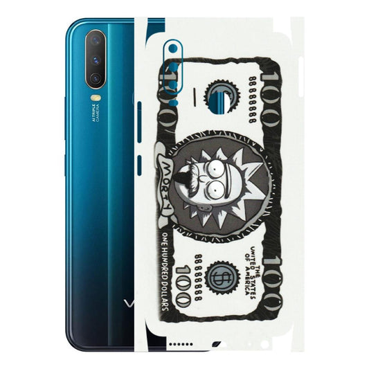 VIVO Y Series Phone Skins (All Models) - Rick And Morty Hundred Dollar Anime - Matte Finish (M-161) Vivo Y15