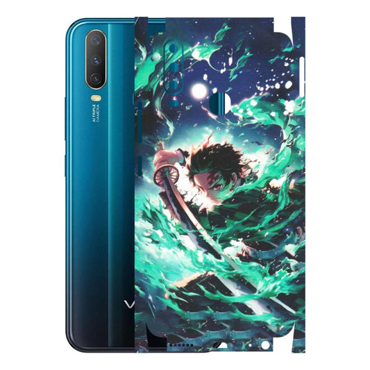VIVO Y Series Phone Skins (All Models) - Sword Fighter Anime - Matte Finish (M-29) Vivo Y15
