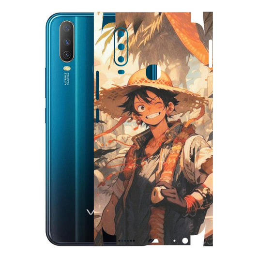 VIVO Y Series Phone Skins (All Models) - Anime Character Smile - Matte Finish (M-33) Vivo Y15