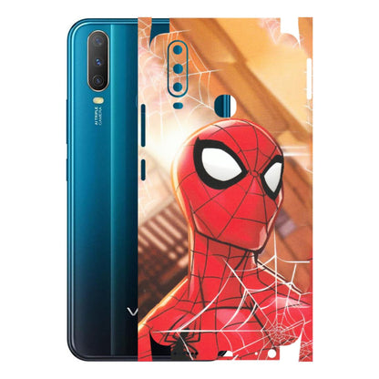 VIVO Y Series Phone Skins (All Models) - Spiderman Face New - Matte Finish (M-41) Vivo Y15
