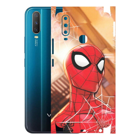 VIVO Y Series Phone Skins (All Models) - Spiderman Face New - Matte Finish (M-41) Vivo Y15