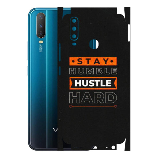 VIVO Y Series Phone Skins (All Models) - Stay Humble Stay Hard - Matte Finish (M-48) Vivo Y15