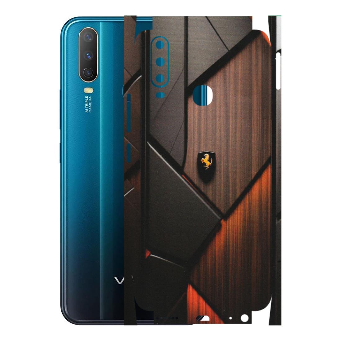VIVO Y Series Phone Skins (All Models) - Lambo Beauty Wood Pattern Sober - Matte Finish (M-51) Vivo Y15