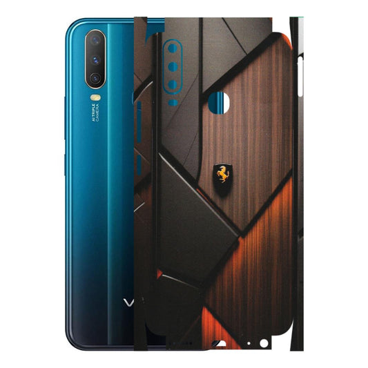 VIVO Y Series Phone Skins (All Models) - Lambo Beauty Wood Pattern Sober - Matte Finish (M-51) Vivo Y15