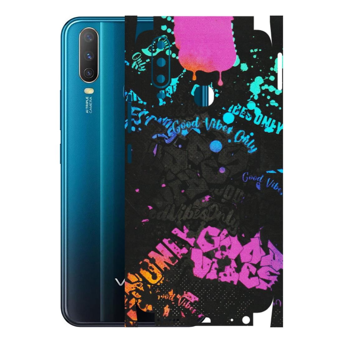 VIVO Y Series Phone Skins (All Models) - Majestic Black Vibes - Matte Finish (M-62) Vivo Y15