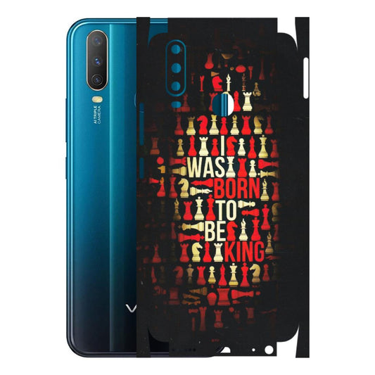 VIVO Y Series Phone Skins (All Models) - Born To Be King - Matte Finish (M-73) Vivo Y15