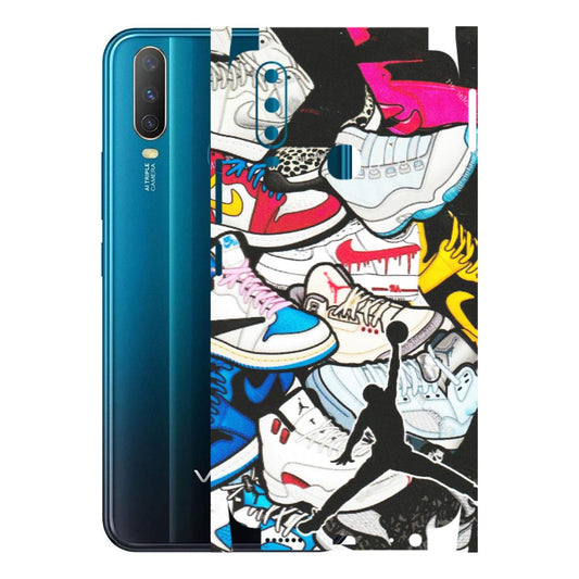 VIVO Y Series Phone Skins (All Models) - Jordan Sneakers Fan - Matte Finish (M-80) Vivo Y15