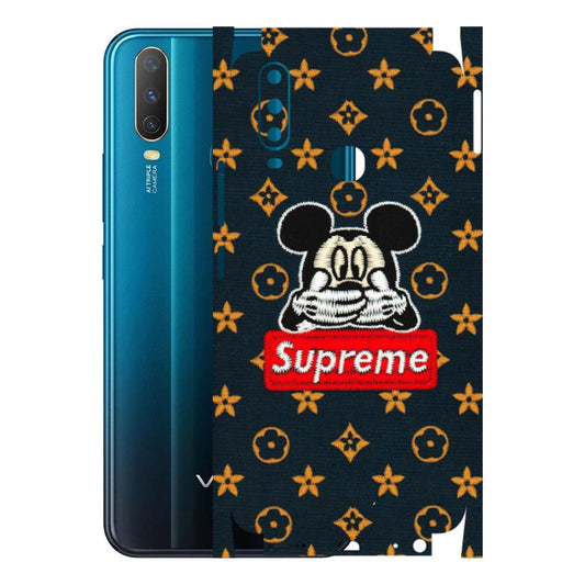 VIVO Y Series Phone Skins (All Models) - Mickey Supreme - Matte Finish (M-83) Vivo Y15