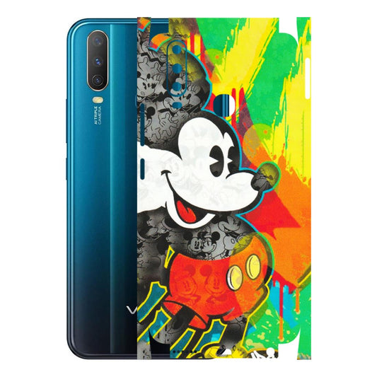 VIVO Y Series Phone Skins (All Models) - Multiple Mickey With Colourful Texture - Matte Finish (M-84) Vivo Y15