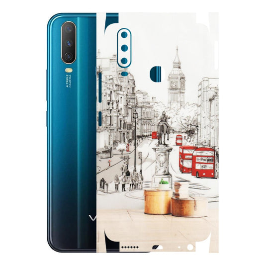 VIVO Y Series Phone Skins (All Models) - London Street - Transparent Finish (T-02) Vivo Y15