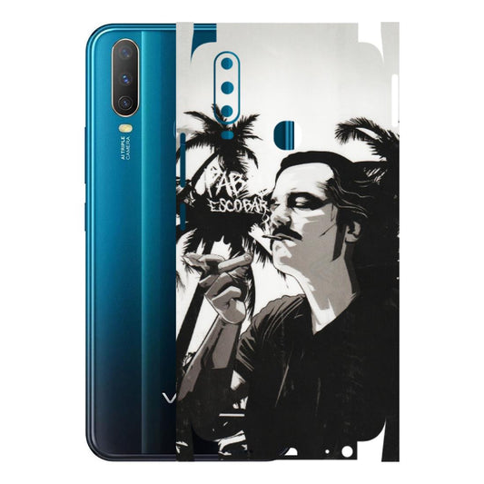 VIVO Y Series Phone Skins (All Models) - Pab Escobar - Transparent Finish (T-05) Vivo Y15