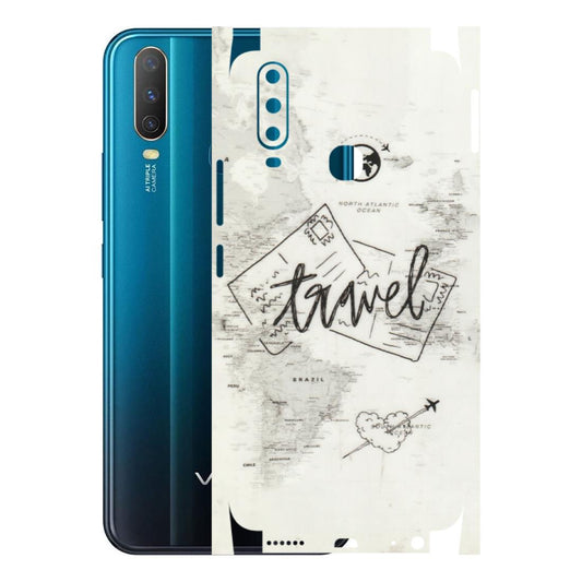VIVO Y Series Phone Skins (All Models) - Travel Ticket - Transparent Finish (T-06) Vivo Y15
