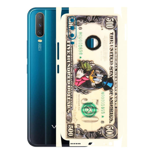 VIVO Y Series Phone Skins (All Models) - Five Hundred Dollar Duck - Transparent Finish (T-15) Vivo Y15