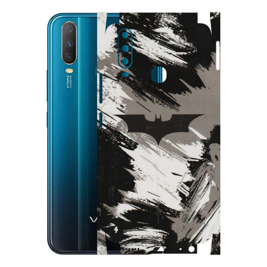VIVO Y Series Phone Skins (All Models) - Batman Fleece DC - Transparent Finish (T-19) Vivo Y15