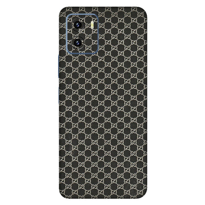 VIVO Y Series Phone Skins (All Models) - Black G Print - 3D Embossed Finish (L-109) Vivo Y15C