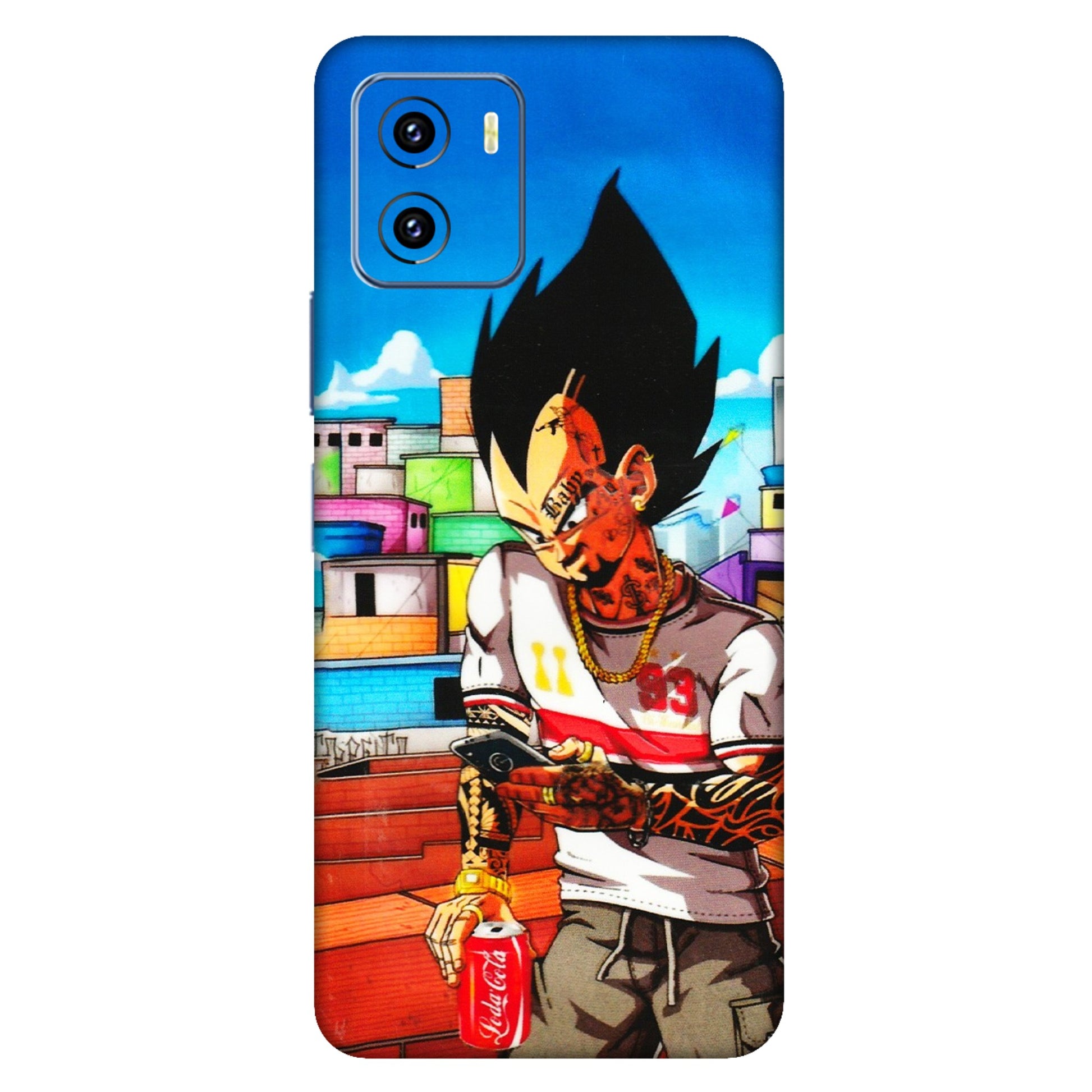 VIVO Y Series Phone Skins (All Models) - Vegeta - 3D Embossed Finish (L-136) Vivo Y15C