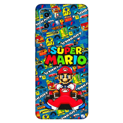 VIVO Y Series Phone Skins (All Models) - Super Mario Kart - 3D Embossed Finish (L-140) Vivo Y15C