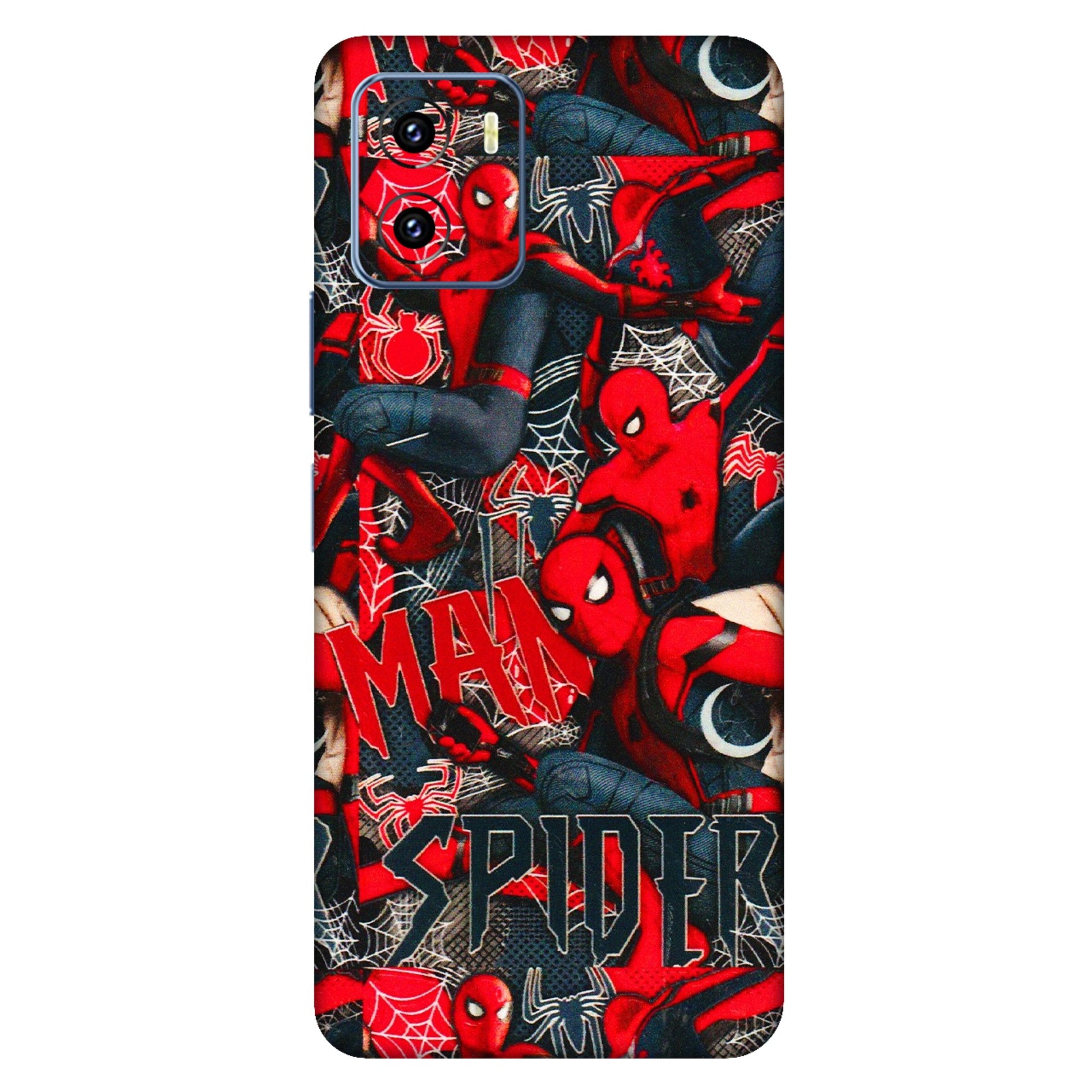 VIVO Y Series Phone Skins (All Models) - SpiderMan Cool - 3D Embossed Finish (L-188) Vivo Y15C