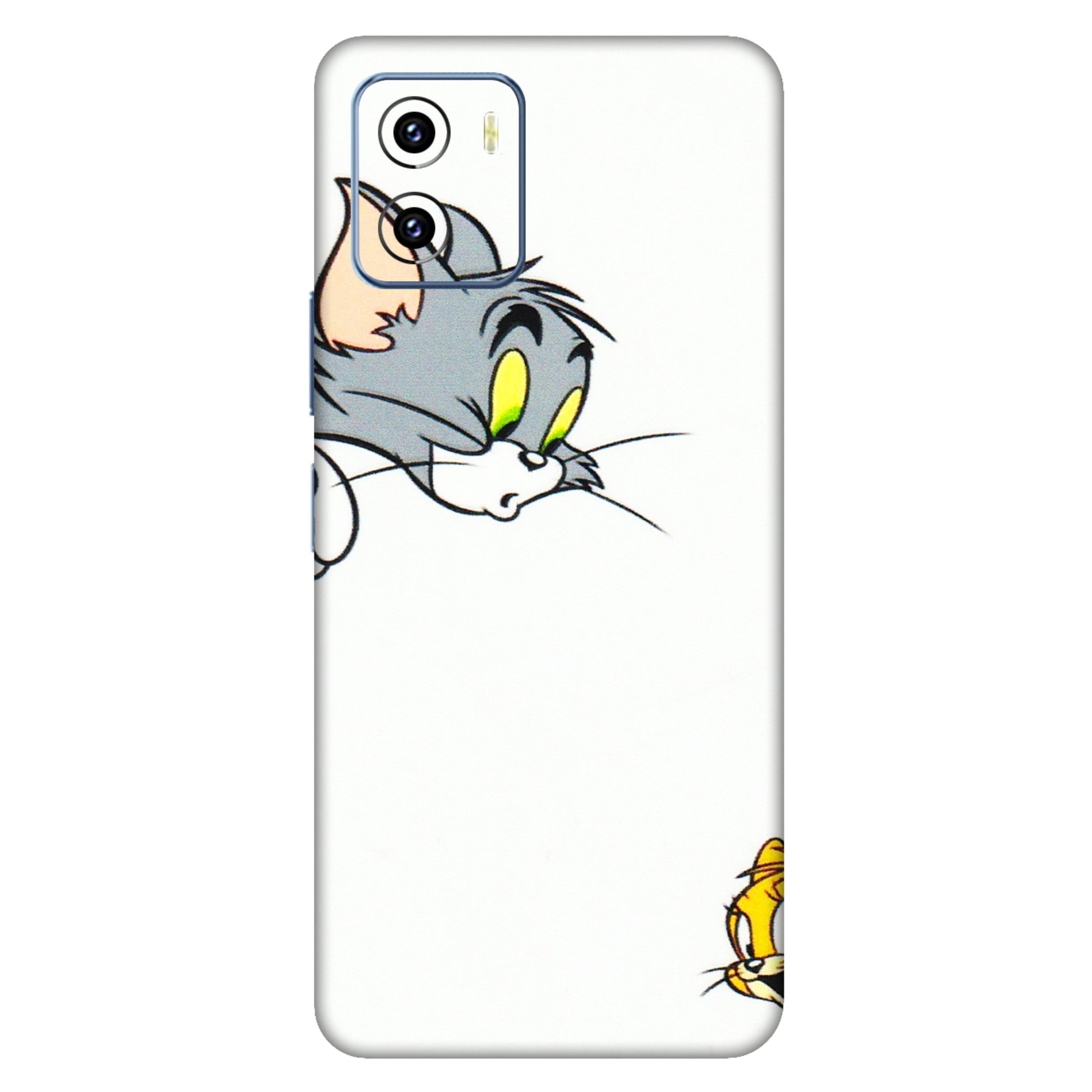 VIVO Y Series Phone Skins (All Models) - Cute Tom And Jerry - 3D Embossed Finish (L-220) Vivo Y15C