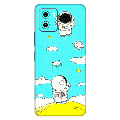 VIVO Y Series Phone Skins (All Models) - Blue Skies Astro Float - 3D Embossed Finish (L-230) Vivo Y15C