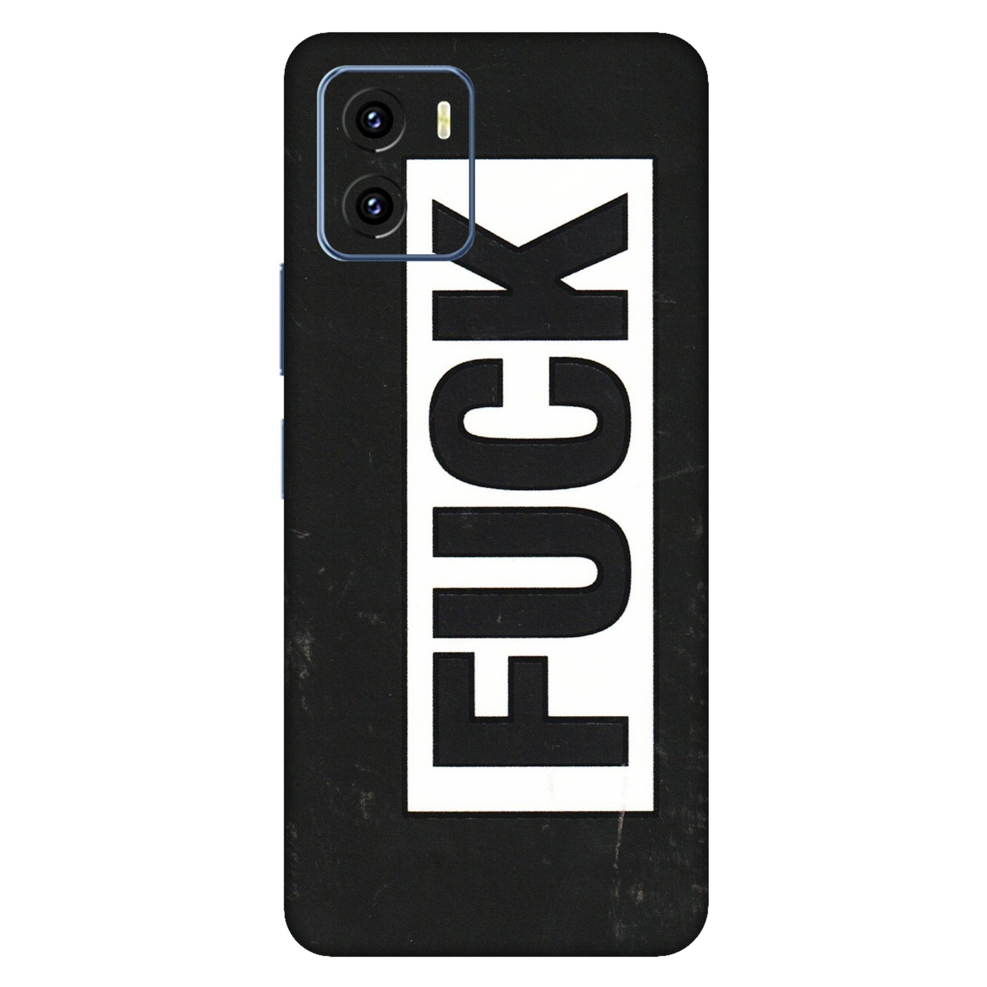 VIVO Y Series Phone Skins (All Models) - The F Word - 3D Embossed Finish (L-255) Vivo Y15C