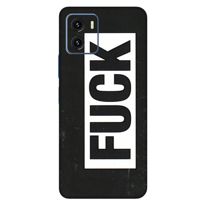 VIVO Y Series Phone Skins (All Models) - The F Word - 3D Embossed Finish (L-255) Vivo Y15C