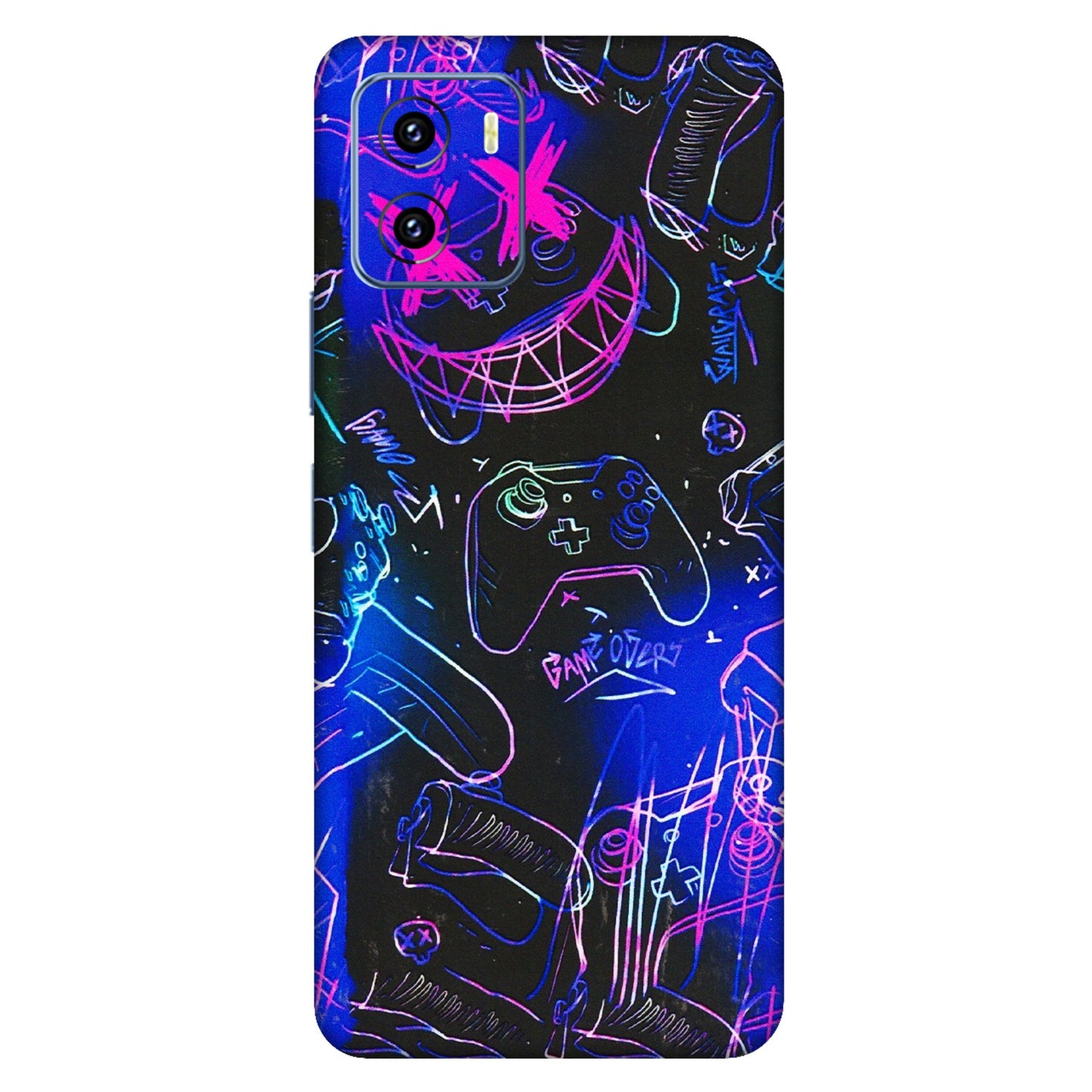 VIVO Y Series Phone Skins (All Models) - Gamers Paradise - 3D Embossed Finish (L-258) Vivo Y15C